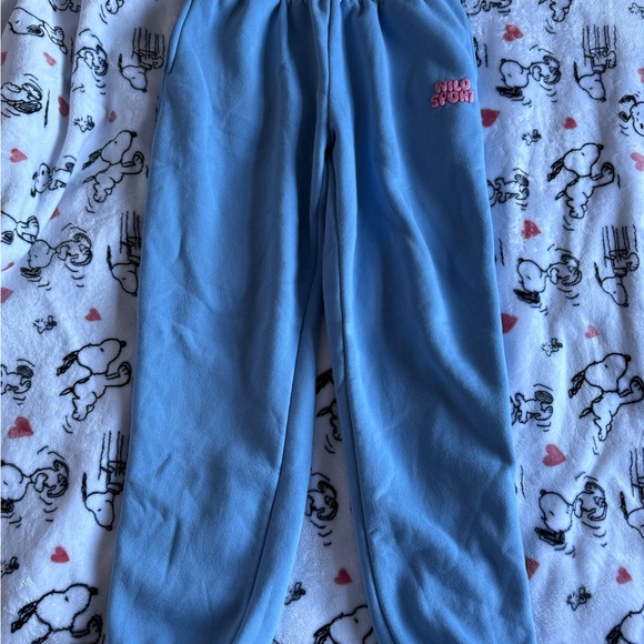 Wilo The Label Pants - Blue Wilo Joggers